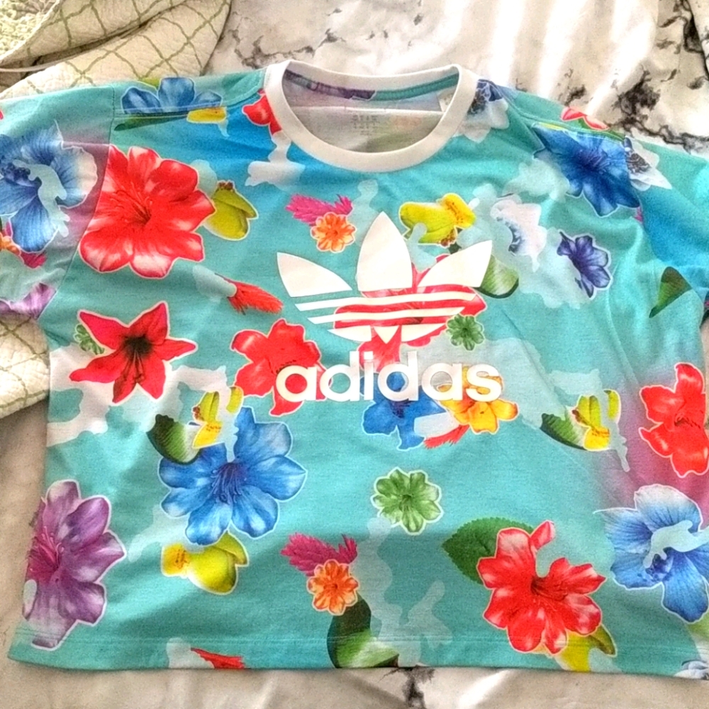 Adidas crop top